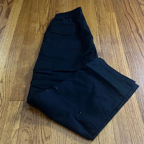 NWT BYLT Basics Woman’s Black Baggy Pants Size M - Picture 1 of 7